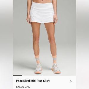 Pace Rival Mid-rise Skirt